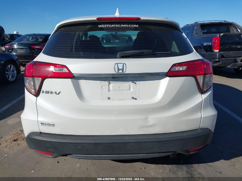 2022 Honda Hr-V 2Wd Lx VIN: 3CZRU5H3XNM709363 Lot: 43987698