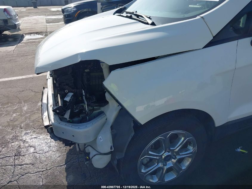 2018 Ford Ecosport Se VIN: MAJ3P1TE5JC214848 Lot: 43987705