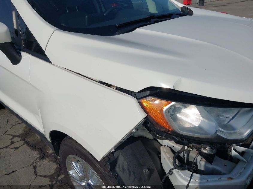 2018 Ford Ecosport Se VIN: MAJ3P1TE5JC214848 Lot: 43987705