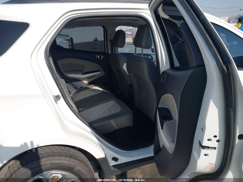 2018 Ford Ecosport Se VIN: MAJ3P1TE5JC214848 Lot: 43987705