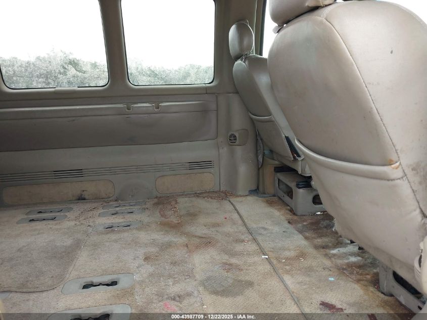 2002 GMC Savana Slt VIN: 1GKFG65R921153669 Lot: 43987709