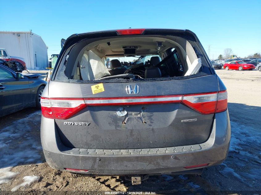 2013 Honda Odyssey Touring/Touring Elite VIN: 5FNRL5H9XDB087749 Lot: 43987712