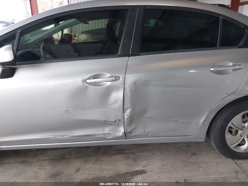 2013 Honda Civic Lx VIN: 2HGFB2F56DH529684 Lot: 43987715