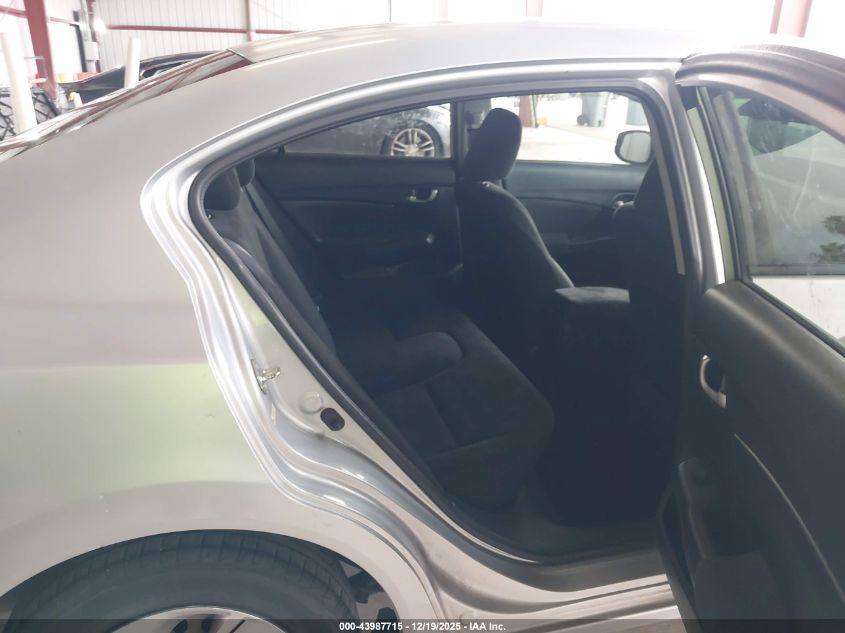 2013 Honda Civic Lx VIN: 2HGFB2F56DH529684 Lot: 43987715