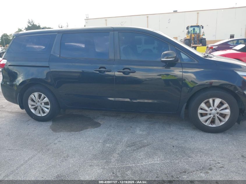 2017 Kia Sedona L VIN: KNDMA5C17H6257648 Lot: 43987727