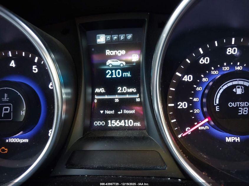 2014 Hyundai Santa Fe Sport 2.4L VIN: 5XYZUDLB0EG154984 Lot: 43987729