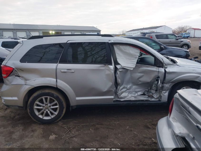 2014 Dodge Journey Sxt VIN: 3C4PDCBG6ET117655 Lot: 43987735