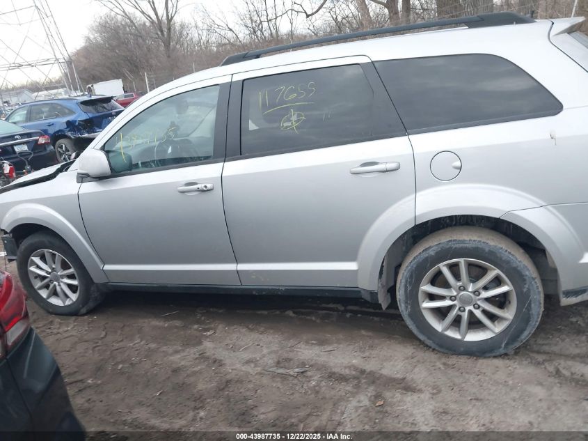 2014 Dodge Journey Sxt VIN: 3C4PDCBG6ET117655 Lot: 43987735