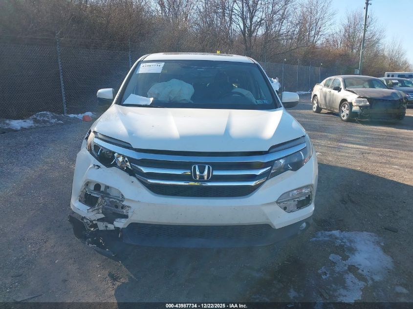 2018 Honda Pilot Ex-L VIN: 5FNYF6H52JB064354 Lot: 43987734