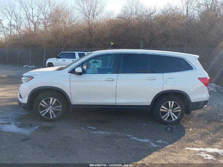 2018 Honda Pilot Ex-L VIN: 5FNYF6H52JB064354 Lot: 43987734