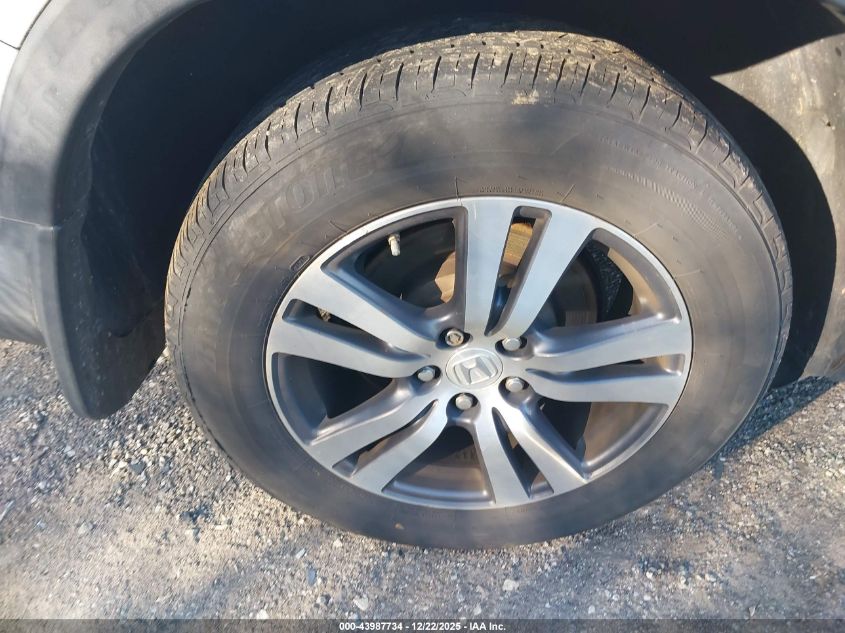 2018 Honda Pilot Ex-L VIN: 5FNYF6H52JB064354 Lot: 43987734