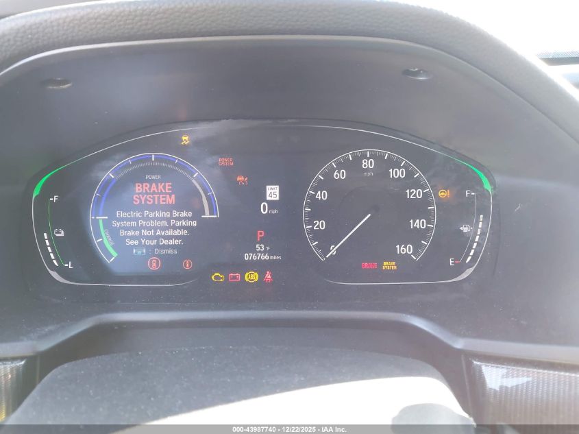 2022 Honda Accord Hybrid Sport VIN: 1HGCV3F23NA033411 Lot: 43987740