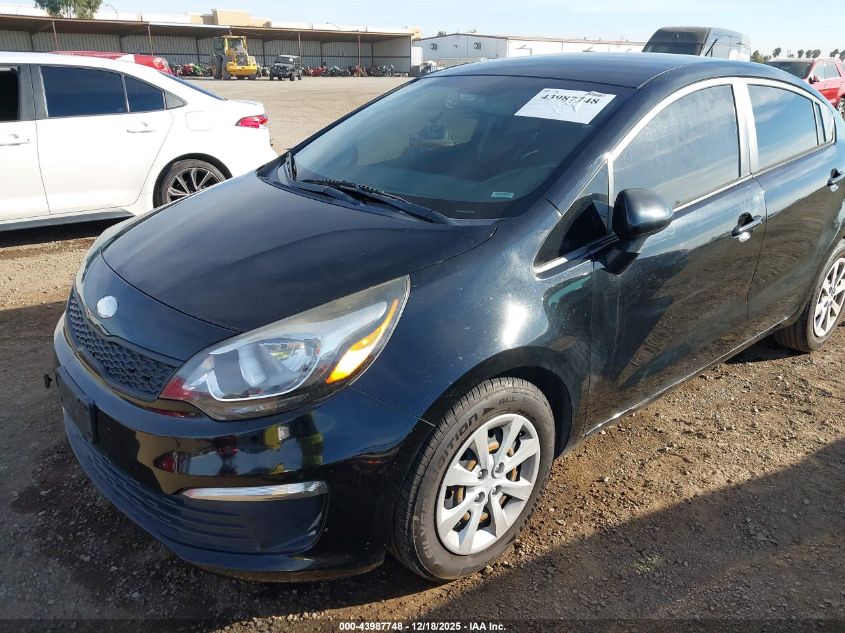 2017 Kia Rio Lx VIN: KNADM4A30H6106461 Lot: 43987748