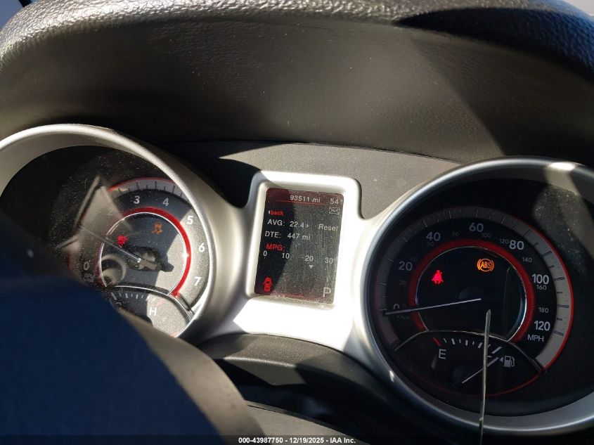 2017 Dodge Journey Sxt VIN: 3C4PDCBG9HT510778 Lot: 43987750