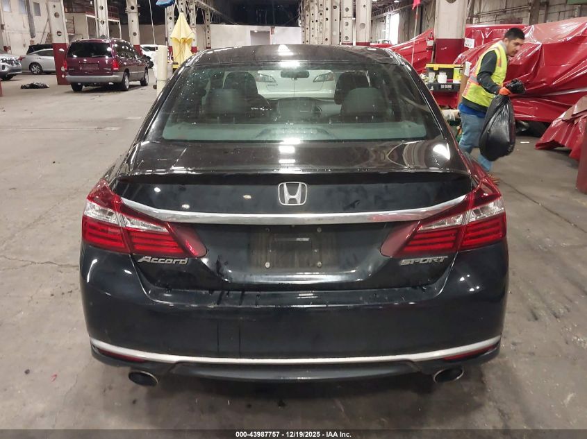 2016 Honda Accord Sport VIN: 1HGCR2F50GA230631 Lot: 43987757