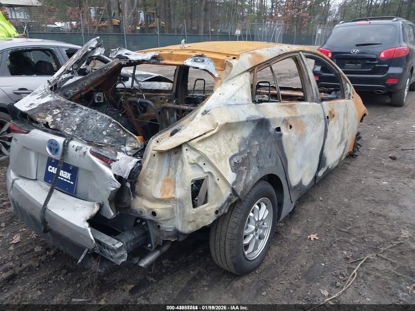 Vin: jtdkamfu1n3179114, lot: 44483472, toyota prius l 20224