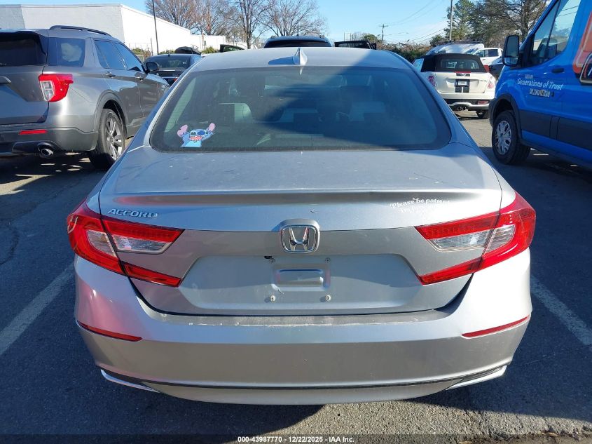 2019 Honda Accord Lx VIN: 1HGCV1F19KA053850 Lot: 43987770