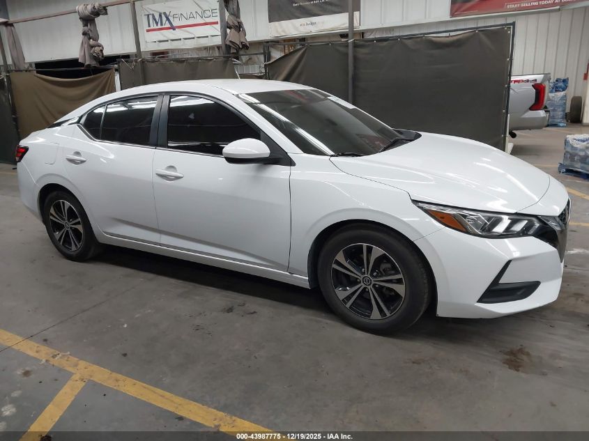 2022 Nissan Sentra Sv Xtronic Cvt VIN: 3N1AB8CV2NY225525 Lot: 43987775