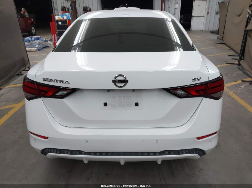 2022 Nissan Sentra Sv Xtronic Cvt VIN: 3N1AB8CV2NY225525 Lot: 43987775