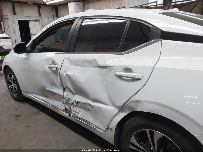 2022 Nissan Sentra Sv Xtronic Cvt VIN: 3N1AB8CV2NY225525 Lot: 43987775