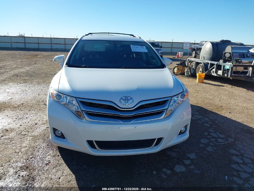 2013 Toyota Venza Xle V6 VIN: 4T3BK3BB8DU091278 Lot: 43987781