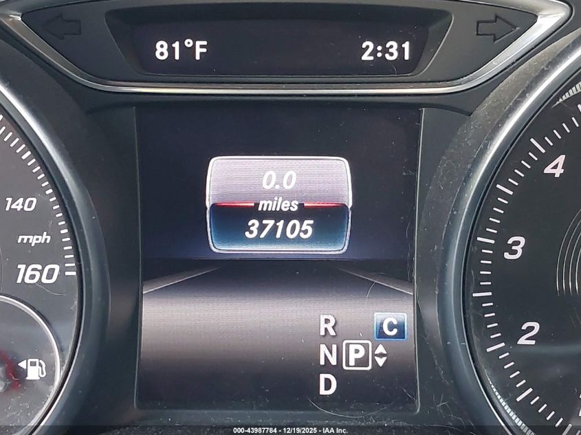 2019 Mercedes-Benz Cla 250 VIN: WDDSJ4EB7KN743872 Lot: 43987784