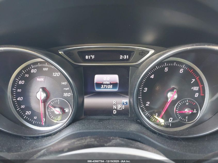 2019 Mercedes-Benz Cla 250 VIN: WDDSJ4EB7KN743872 Lot: 43987784