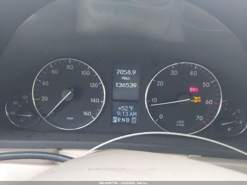 2005 Mercedes-Benz C 240 Luxury 4Matic VIN: WDBRF81J05F670100 Lot: 43987788