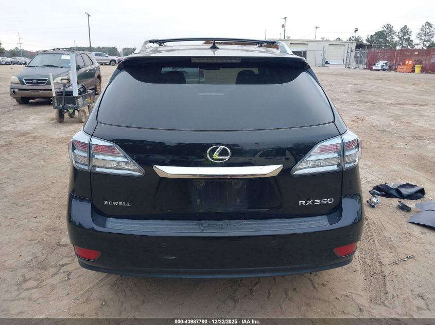 2012 Lexus Rx 350 VIN: 2T2ZK1BA1CC085191 Lot: 43987790