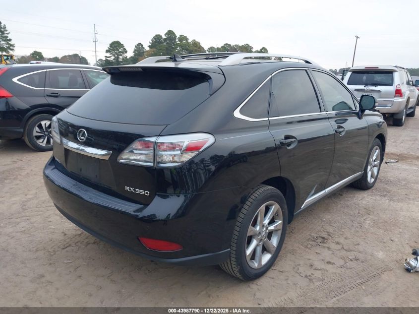 2012 Lexus Rx 350 VIN: 2T2ZK1BA1CC085191 Lot: 43987790