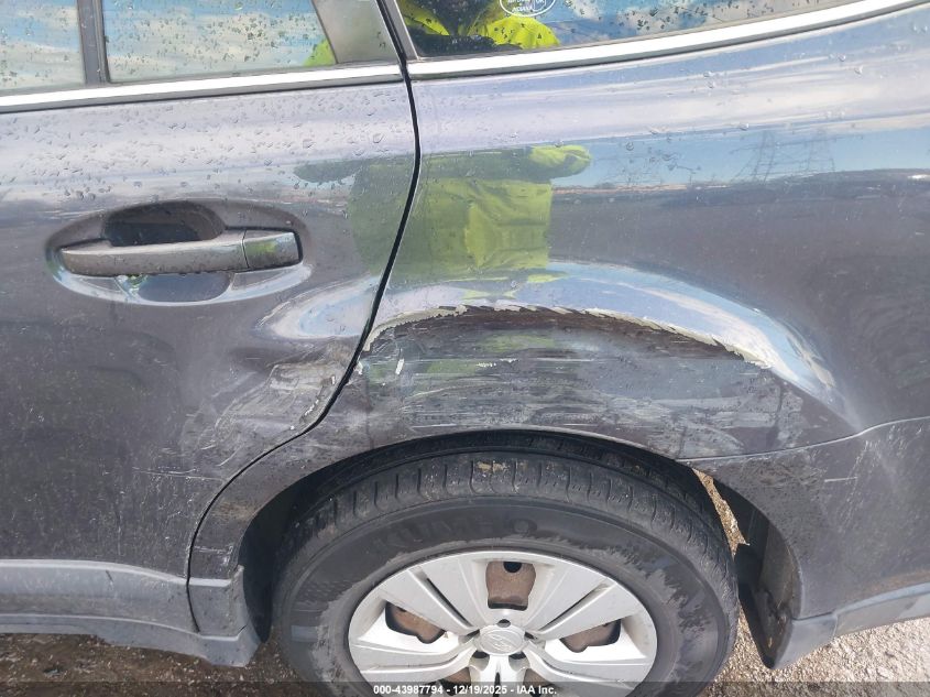 2010 Subaru Outback 2.5I VIN: 4S4BRBAC0A3353644 Lot: 43987794