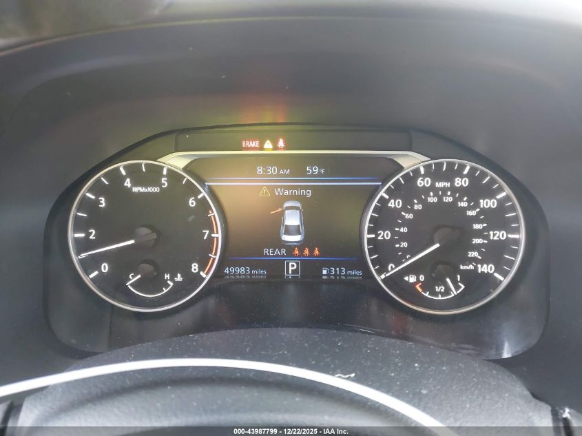 2023 Nissan Altima Sr Fwd VIN: 1N4BL4CV1PN380726 Lot: 43987799