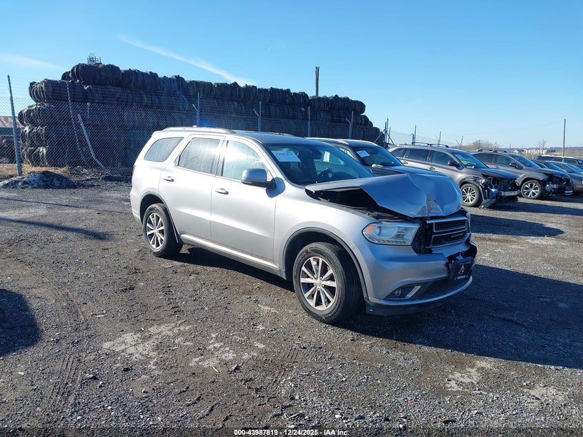 1C4RDJDG5FC715582 2015 Dodge Durango Limited auction photo 1