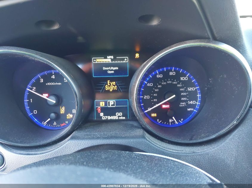 2019 Subaru Outback 2.5I Premium VIN: 4S4BSAFC2K3382118 Lot: 43987834