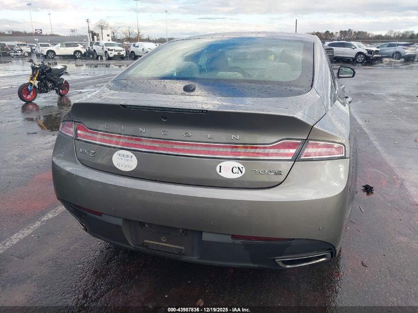 2016 Lincoln Mkz VIN: 3LN6L2J94GR624075 Lot: 43987836