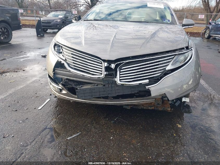 2016 Lincoln Mkz VIN: 3LN6L2J94GR624075 Lot: 43987836