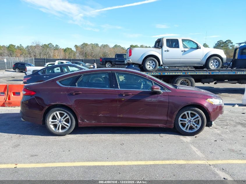 2018 Ford Fusion Se VIN: 3FA6P0HD8JR230924 Lot: 43987838
