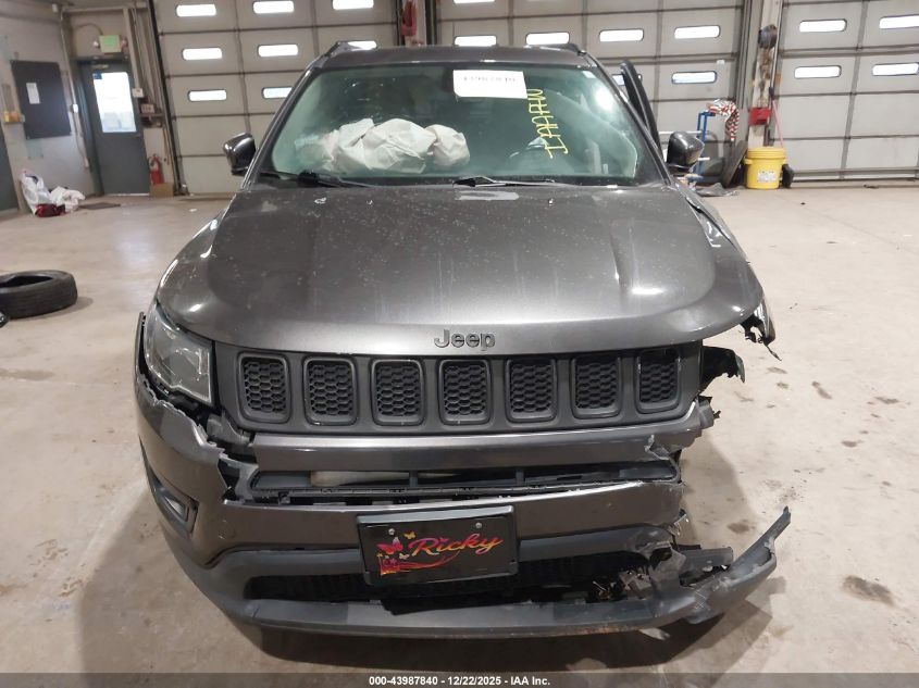 2019 Jeep Compass Latitude 4X4 VIN: 3C4NJDBB4KT834481 Lot: 43987840