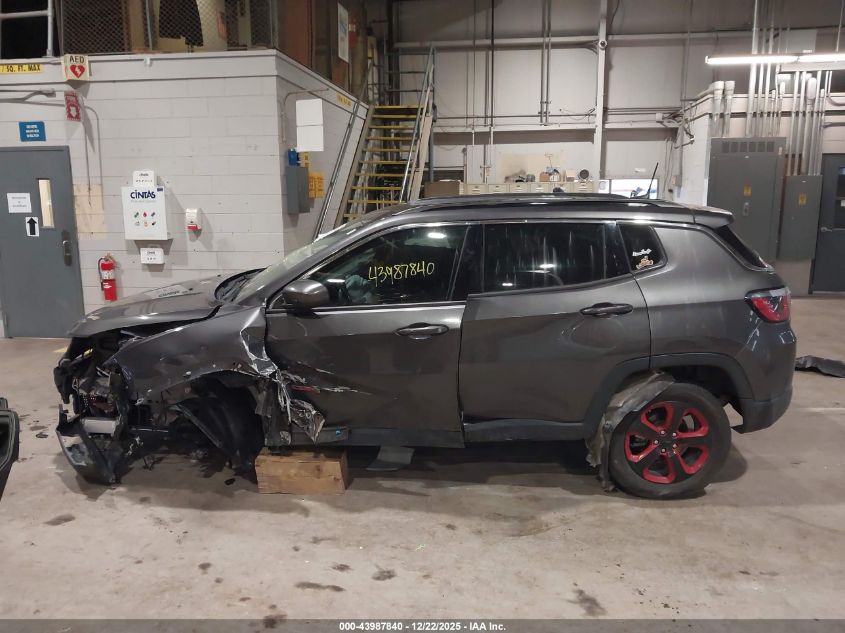 2019 Jeep Compass Latitude 4X4 VIN: 3C4NJDBB4KT834481 Lot: 43987840