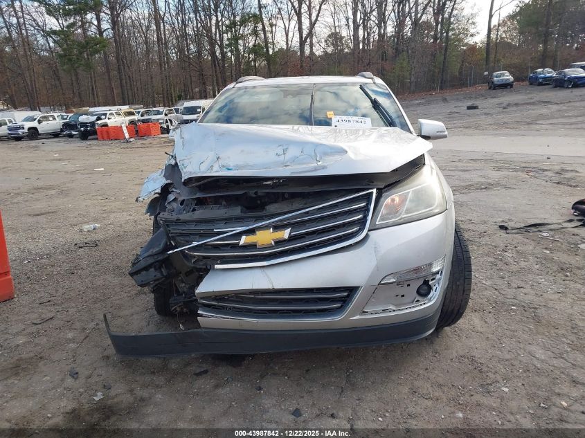 2015 Chevrolet Traverse Ltz VIN: 1GNKRJKD5FJ380905 Lot: 43987842