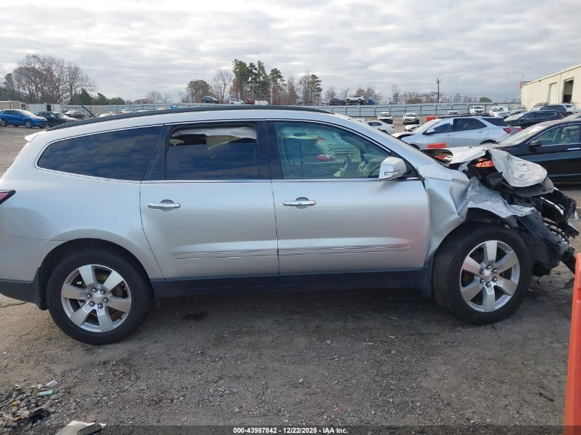 2015 Chevrolet Traverse Ltz VIN: 1GNKRJKD5FJ380905 Lot: 43987842