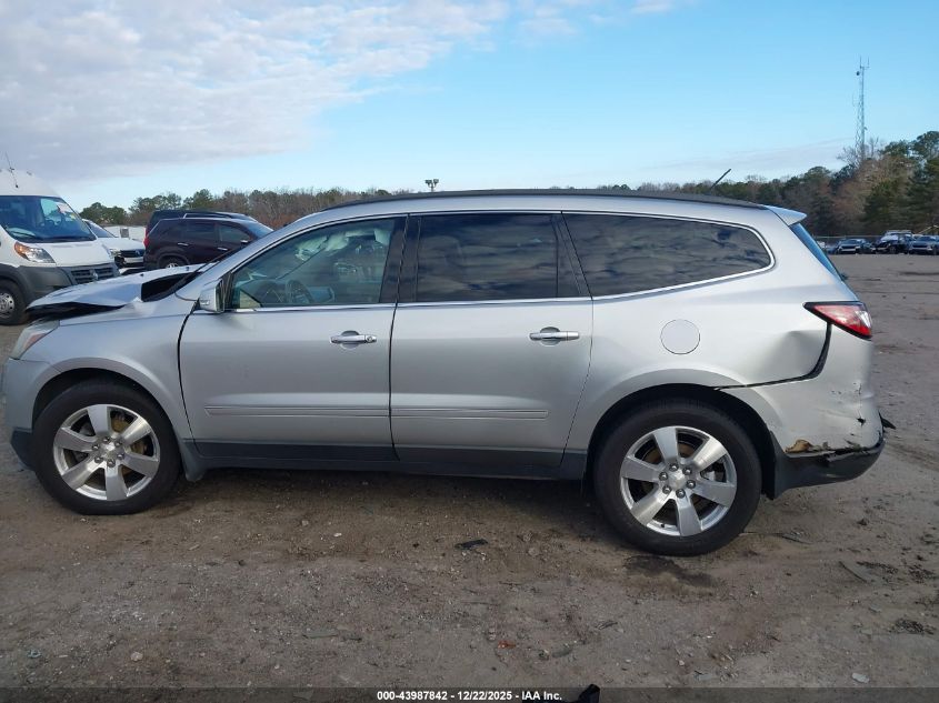 2015 Chevrolet Traverse Ltz VIN: 1GNKRJKD5FJ380905 Lot: 43987842