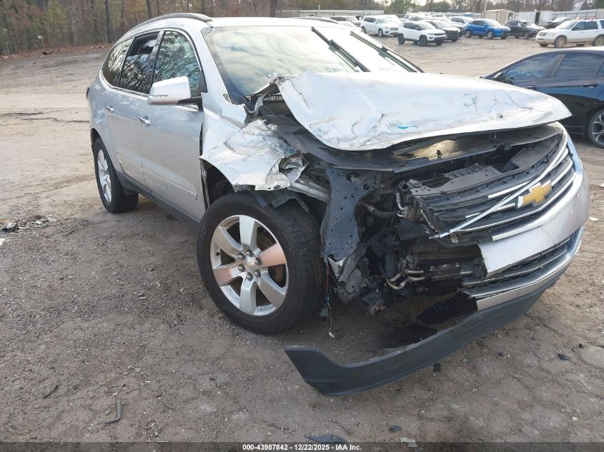 2015 Chevrolet Traverse Ltz VIN: 1GNKRJKD5FJ380905 Lot: 43987842