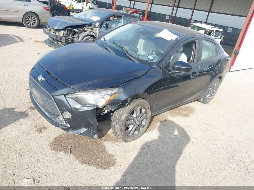 2019 Toyota Yaris Le VIN: 3MYDLBYV7KY509128 Lot: 43987847
