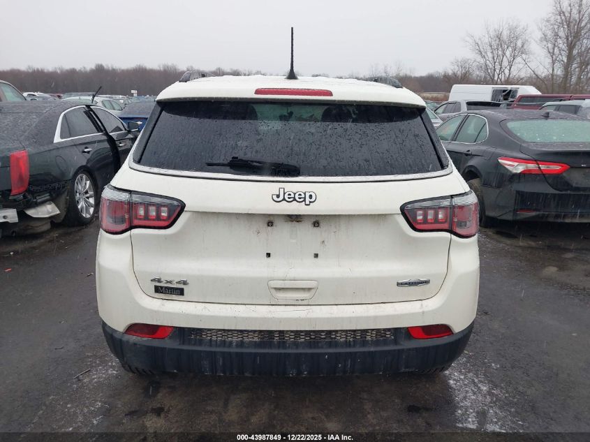 2018 Jeep Compass Latitude 4X4 VIN: 3C4NJDBB9JT366309 Lot: 43987849
