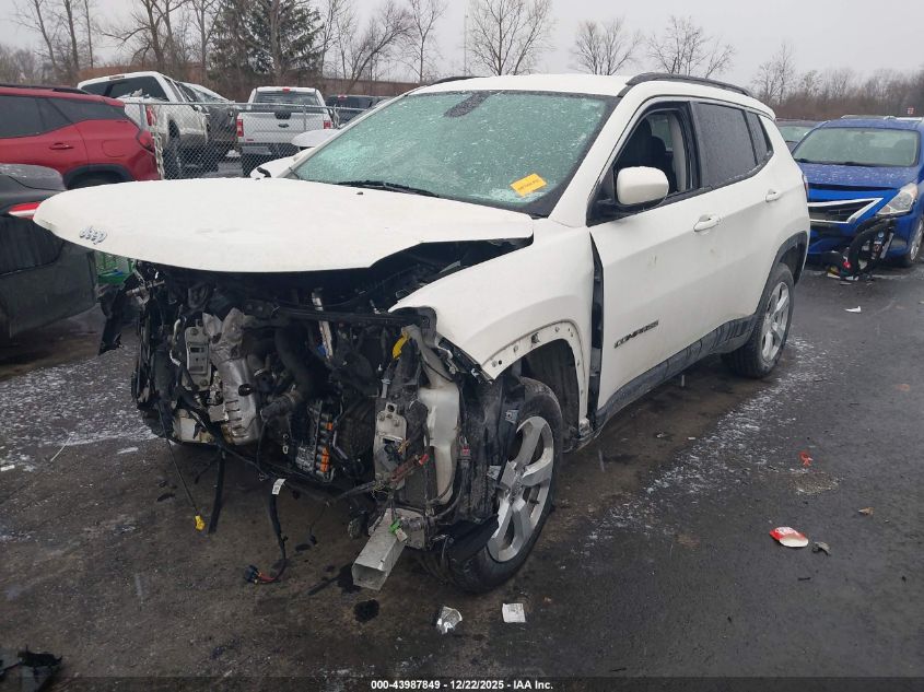 2018 Jeep Compass Latitude 4X4 VIN: 3C4NJDBB9JT366309 Lot: 43987849