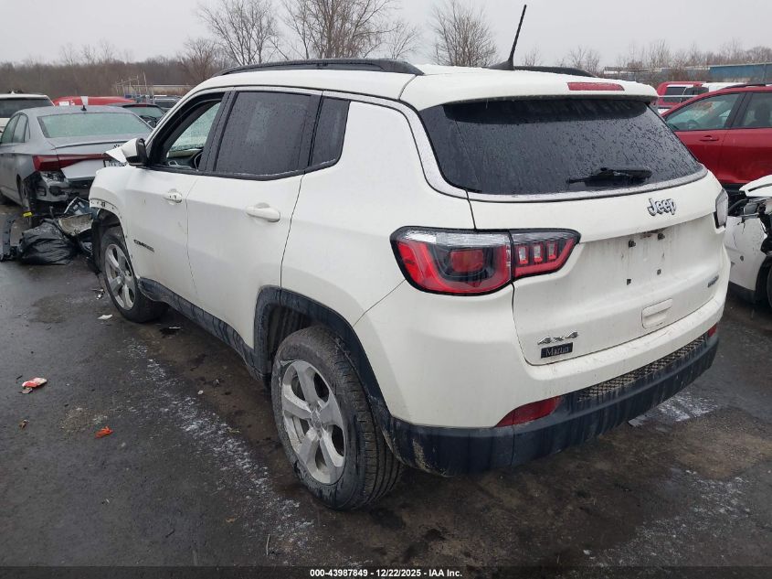 2018 Jeep Compass Latitude 4X4 VIN: 3C4NJDBB9JT366309 Lot: 43987849