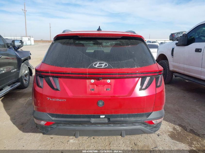 2022 Hyundai Tucson Limited VIN: 5NMJE3AE5NH045766 Lot: 43987866