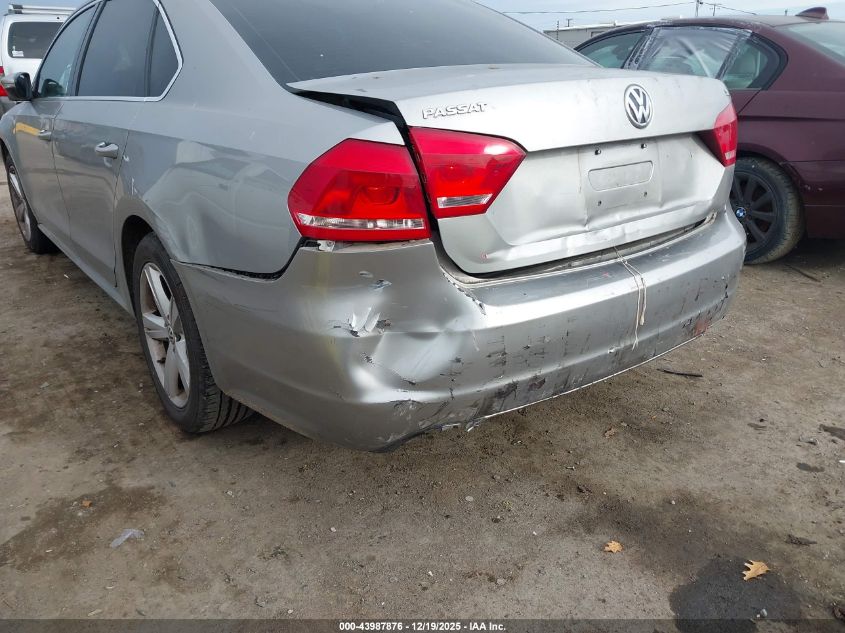 2012 Volkswagen Passat 2.5L Se VIN: 1VWBP7A33CC095997 Lot: 43987876
