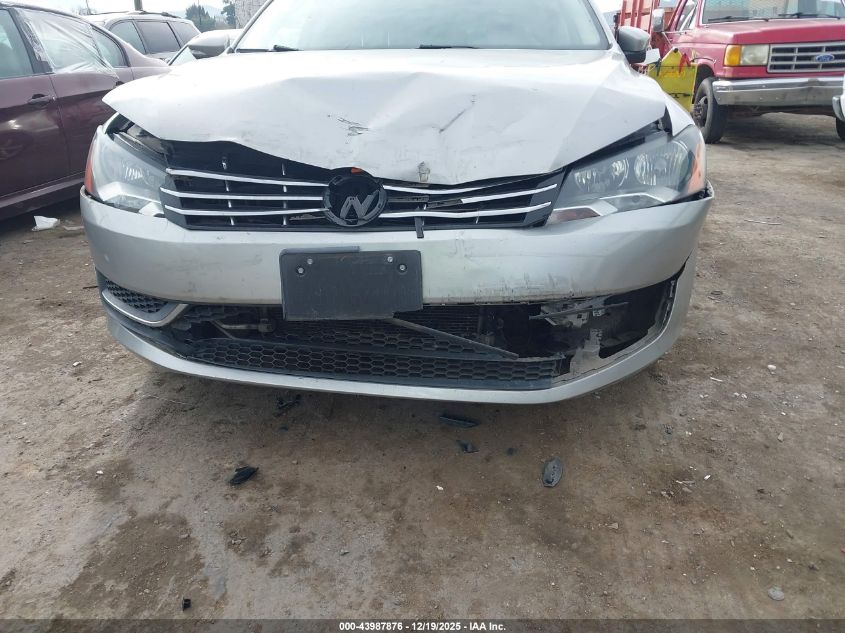 2012 Volkswagen Passat 2.5L Se VIN: 1VWBP7A33CC095997 Lot: 43987876